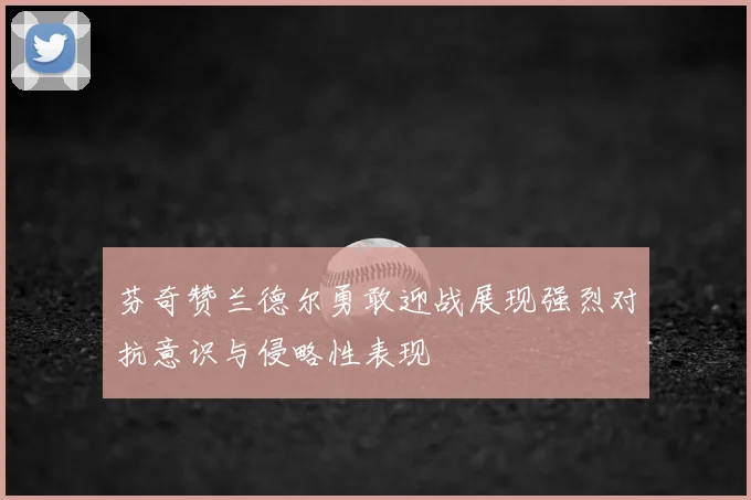 芬奇赞兰德尔勇敢迎战展现强烈对抗意识与侵略性表现